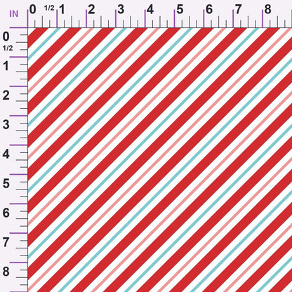 Christmas Treats Candy Pattern 12 Minky Fabric