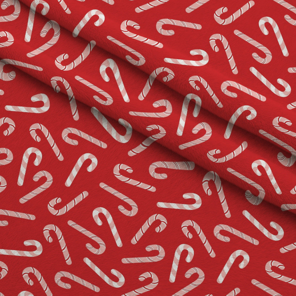Christmas Treats Candy Pattern 2 Minky Fabric