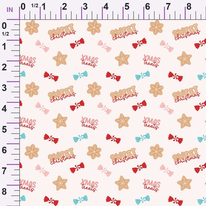 Christmas Treats Candy Pattern 4 Minky Fabric