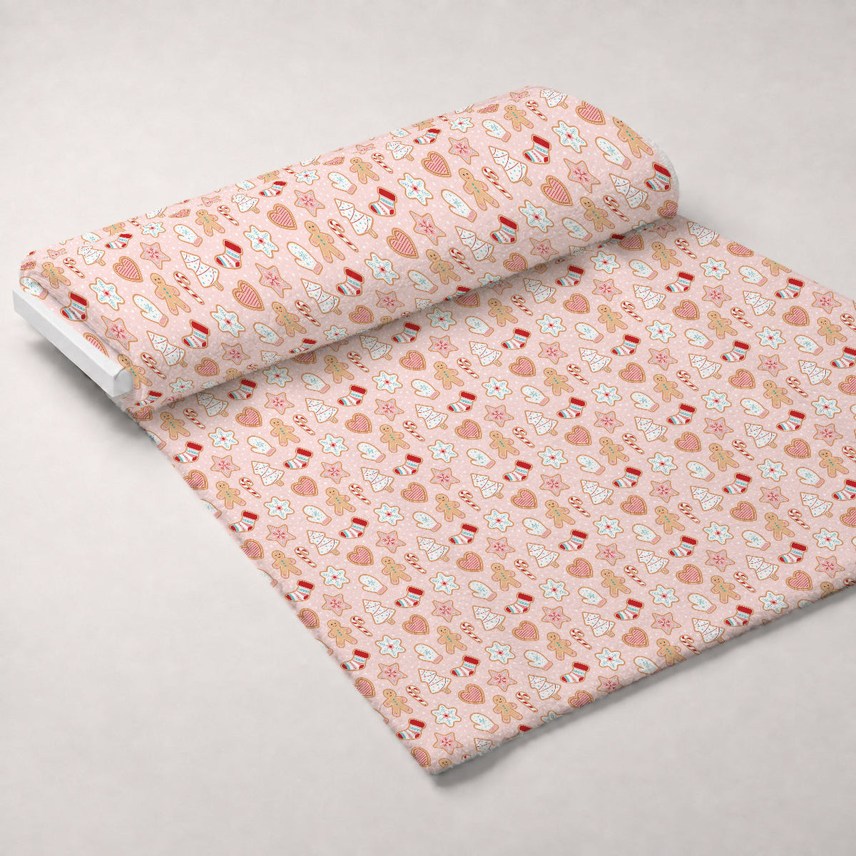 Christmas Treats Candy Pattern 6 Minky Fabric