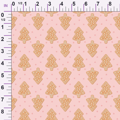 Christmas Treats Candy Pattern 8 Minky Fabric