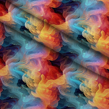 Chromatic Mist Pattern 10 Minky Fabric
