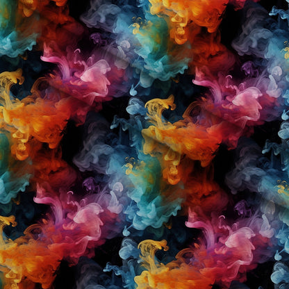 Chromatic Mist Pattern 11 Minky Fabric