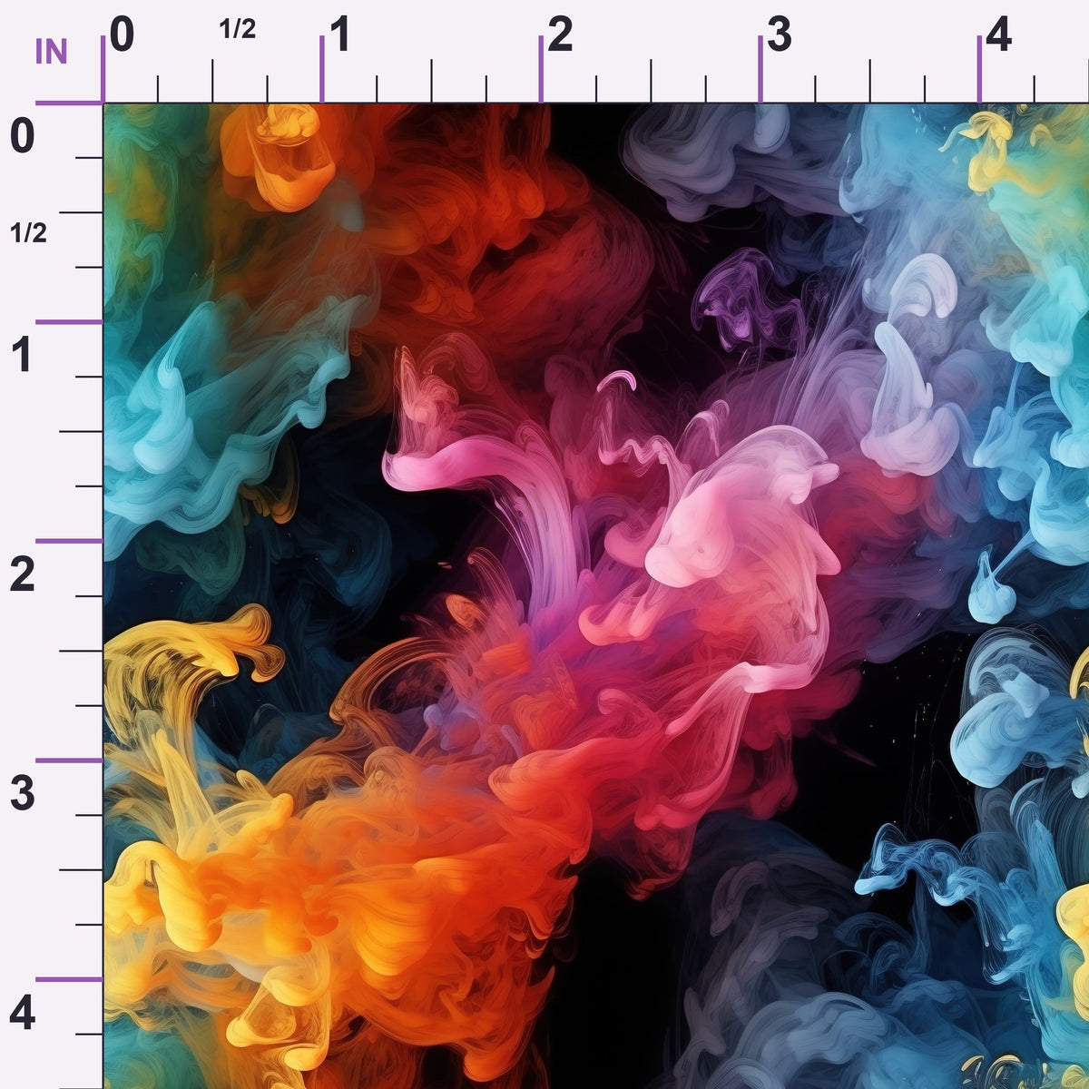 Chromatic Mist Pattern 11 Minky Fabric