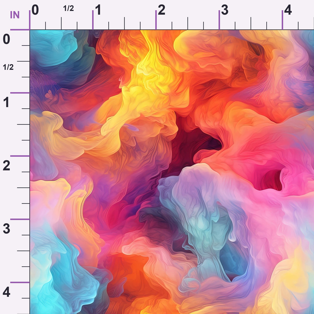 Chromatic Mist Pattern 12 Minky Fabric