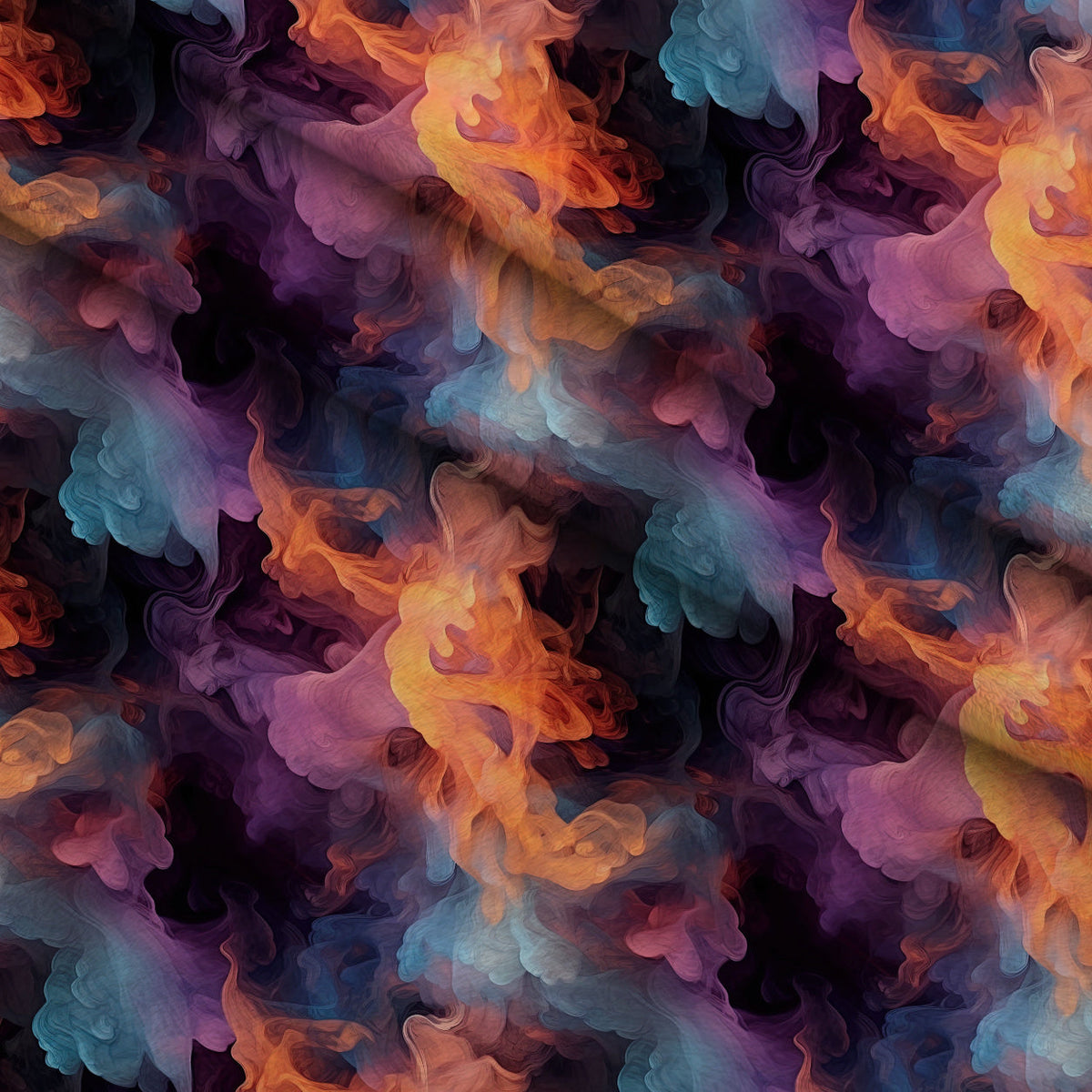 Chromatic Mist Pattern 2 Minky Fabric
