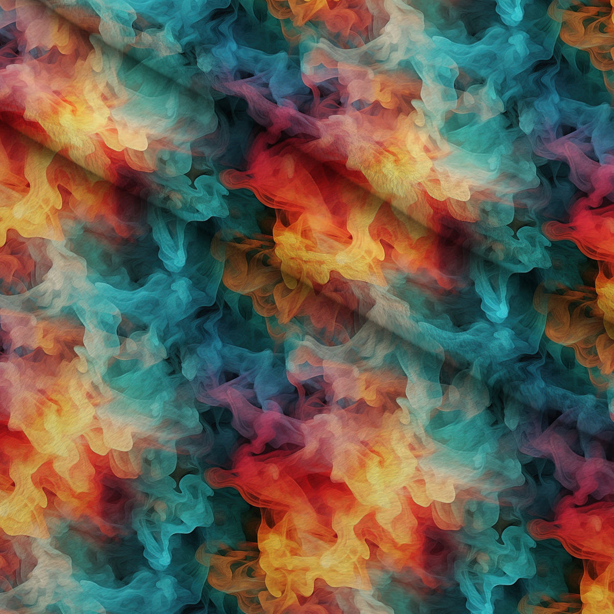 Chromatic Mist Pattern 3 Minky Fabric