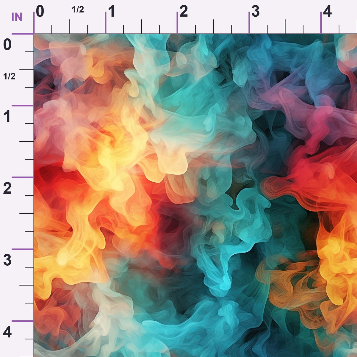 Chromatic Mist Pattern 3 Minky Fabric