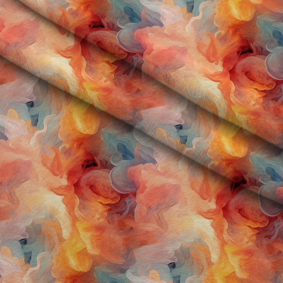 Chromatic Mist Pattern 7 Minky Fabric