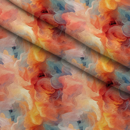 Chromatic Mist Pattern 7 Minky Fabric