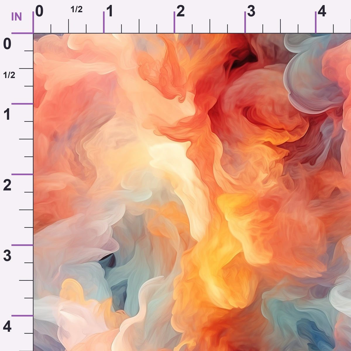 Chromatic Mist Pattern 7 Minky Fabric