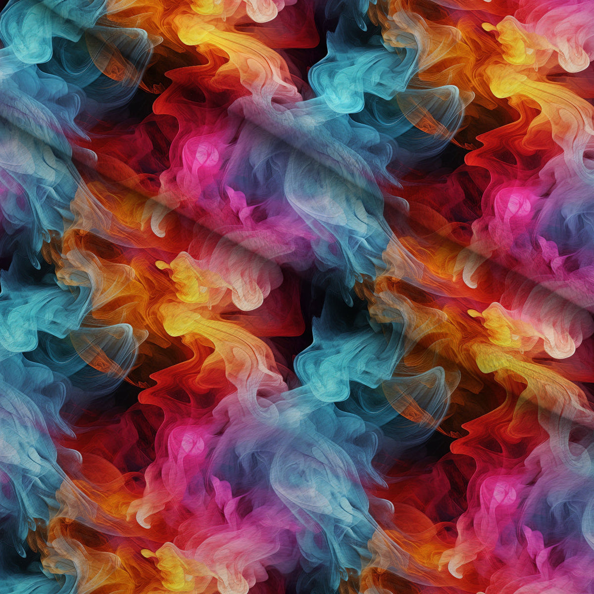 Chromatic Mist Pattern 8 Minky Fabric