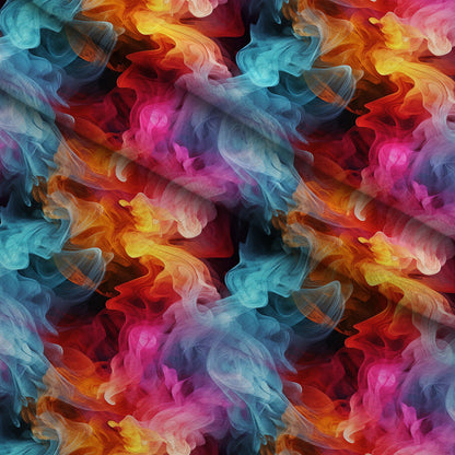 Chromatic Mist Pattern 8 Minky Fabric