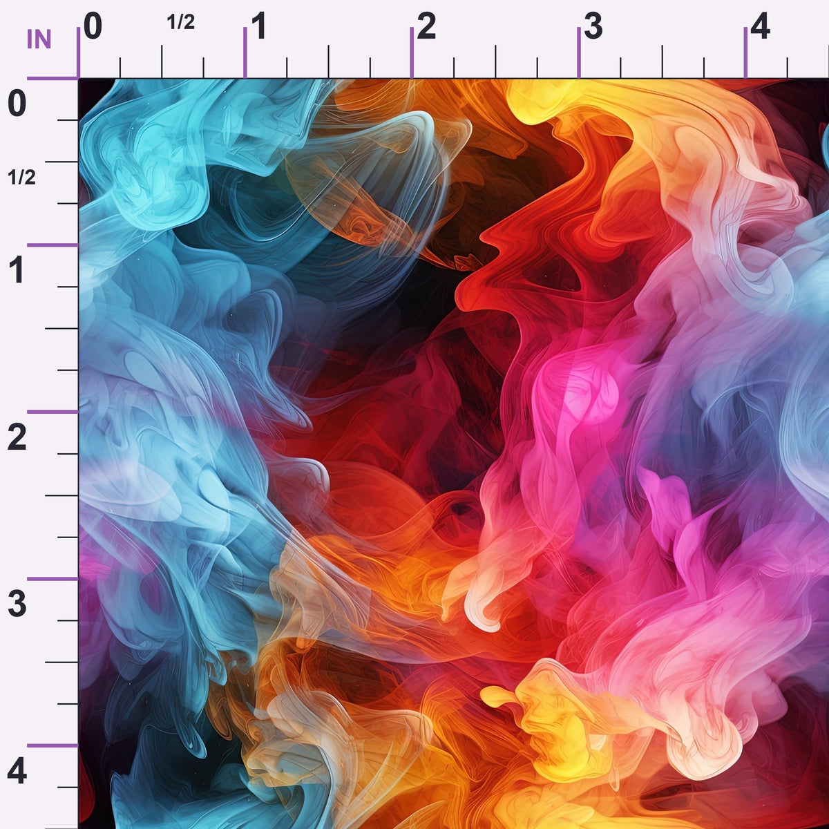Chromatic Mist Pattern 8 Minky Fabric