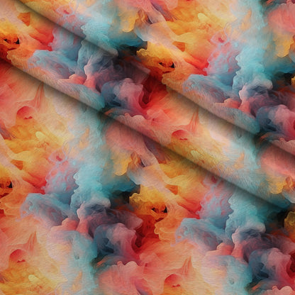 Chromatic Mist Pattern 9 Minky Fabric