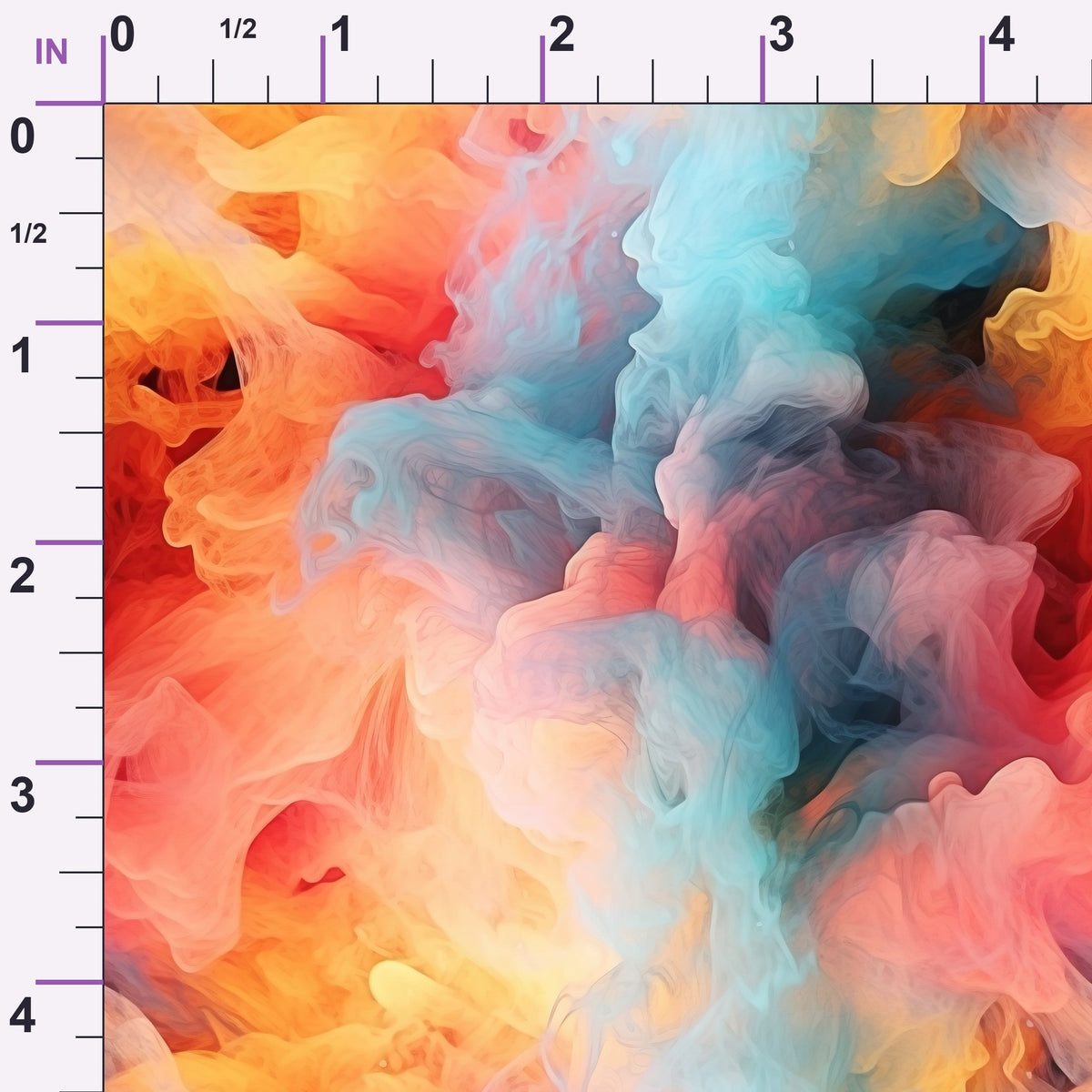 Chromatic Mist Pattern 9 Minky Fabric