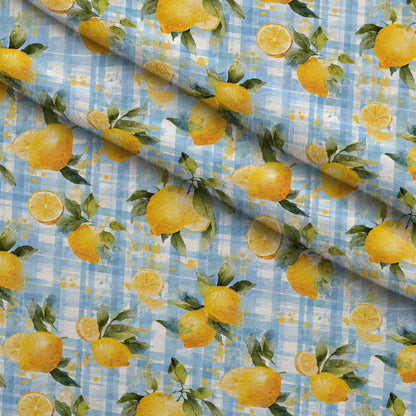 Citrus Picnic Pattern 10 Minky Fabric