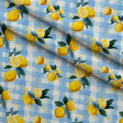 Citrus Picnic Pattern 3 Minky Fabric