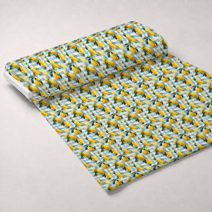 Citrus Picnic Pattern 7 Minky Fabric