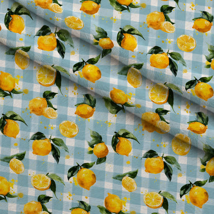Citrus Picnic Pattern 8 Minky Fabric