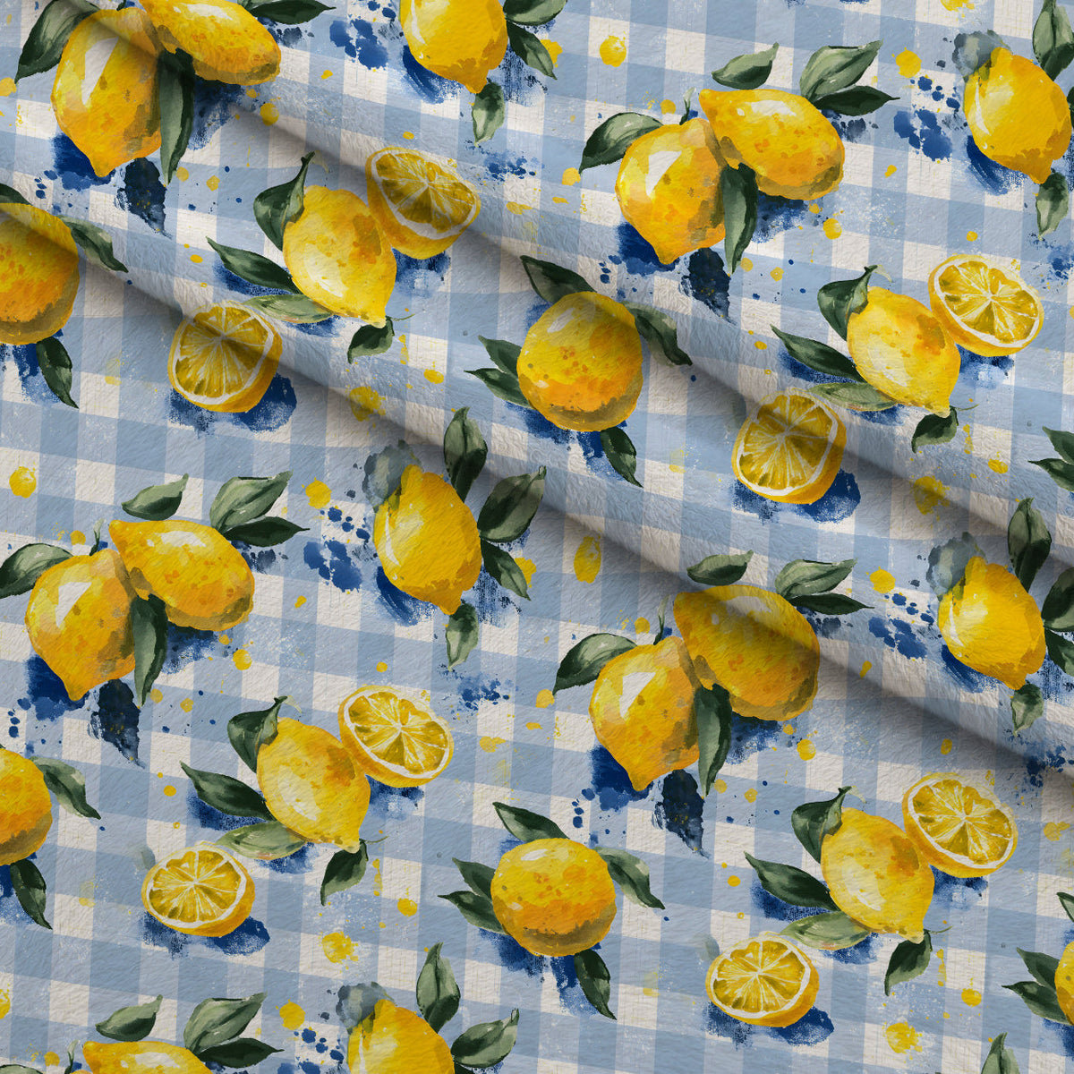 Citrus Picnic Pattern 9 Minky Fabric
