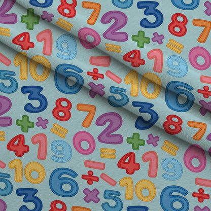 Classroom Doodles Pattern 14 Minky Fabric