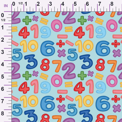 Classroom Doodles Pattern 14 Minky Fabric