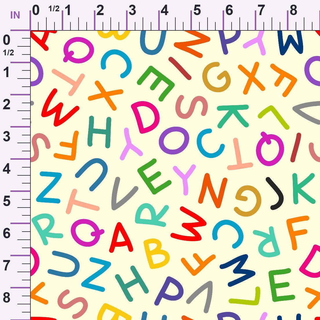 Classroom Doodles Pattern 16 Minky Fabric