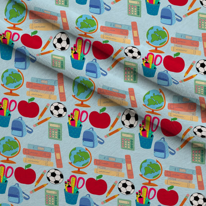 Classroom Doodles Pattern 4 Minky Fabric