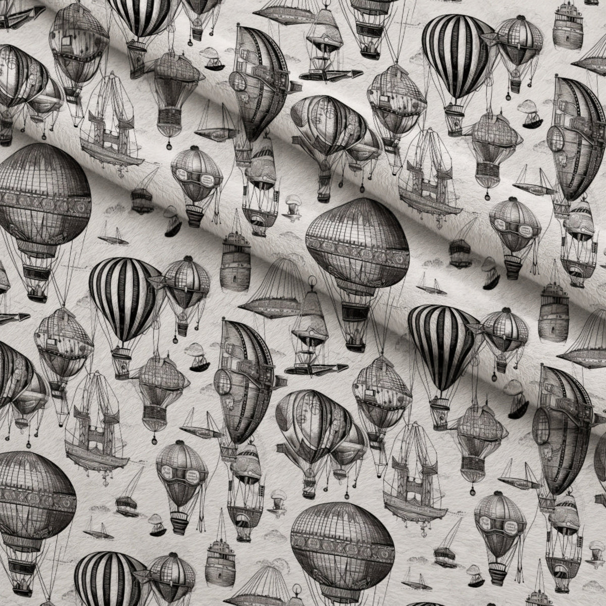 Clockwork Skies Pattern 9 Minky Fabric