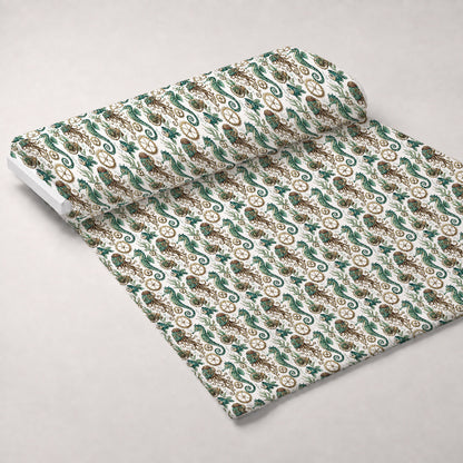 Clockwork Tides Pattern 10 Minky Fabric