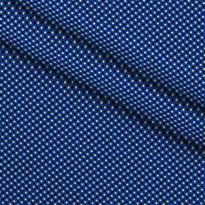Cobalt Paisley Pattern 2 Minky Fabric