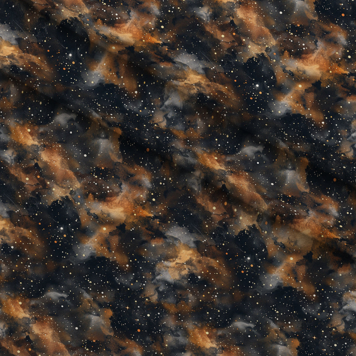 Copper Nebula Pattern 10 Minky Fabric