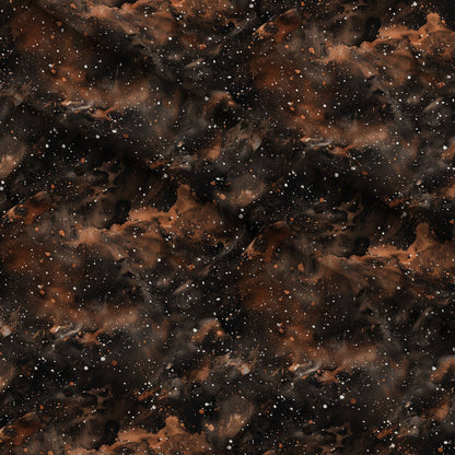 Copper Nebula Pattern 14 Minky Fabric