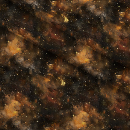 Copper Nebula Pattern 3 Minky Fabric