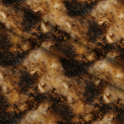 Copper Nebula Pattern 5 Minky Fabric