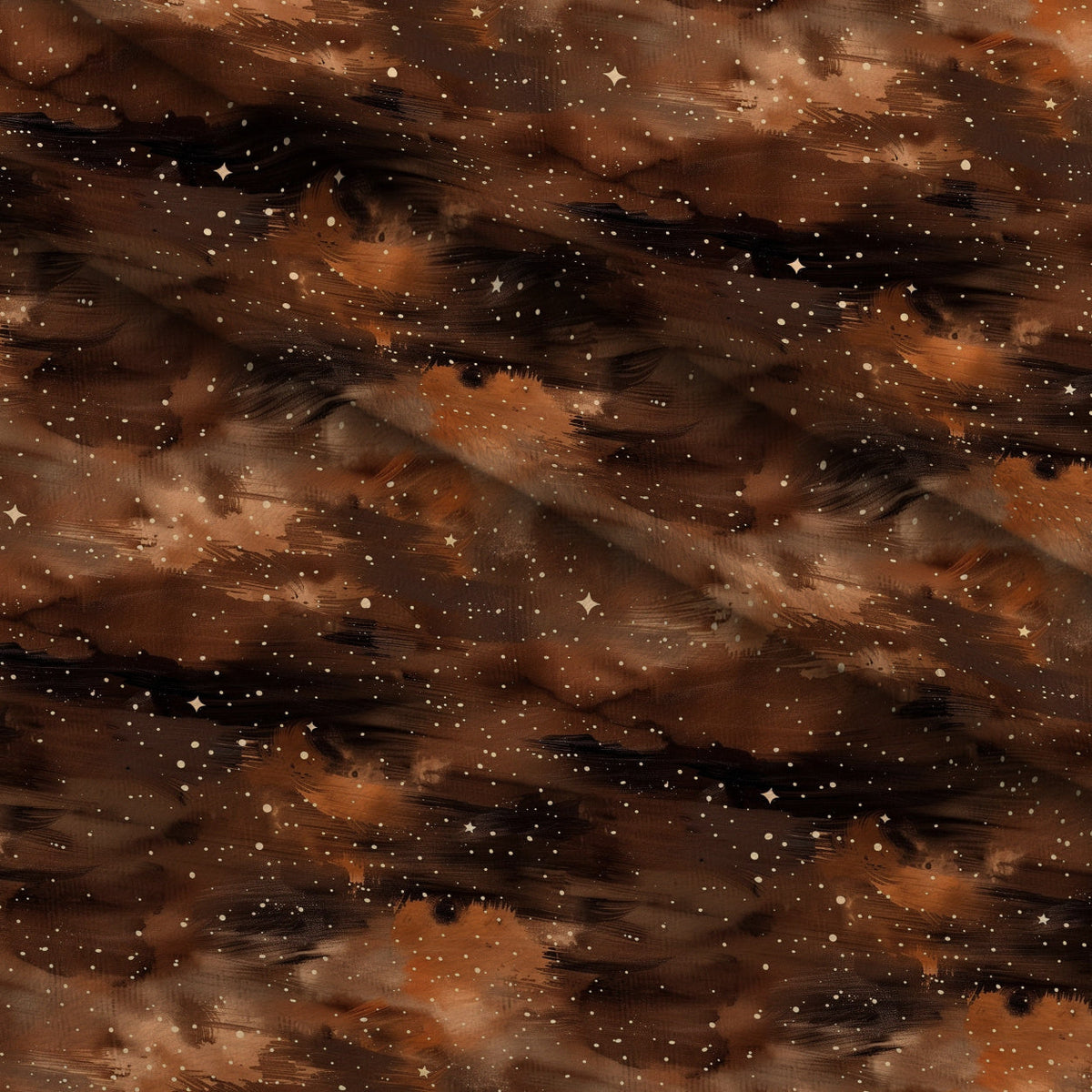 Copper Nebula Pattern 6 Minky Fabric