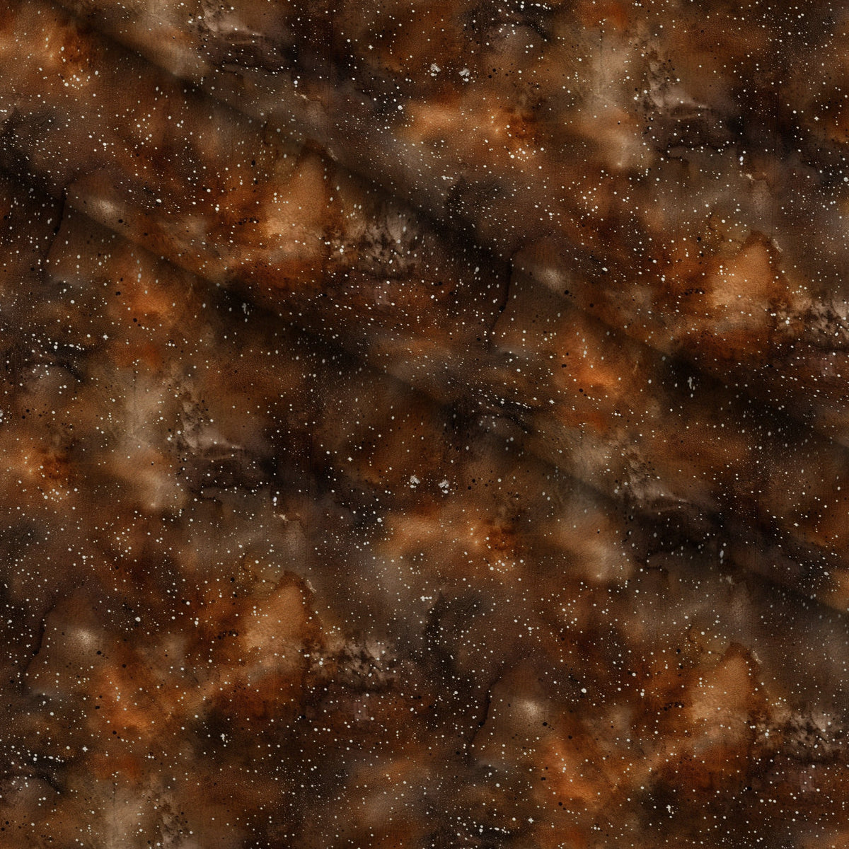 Copper Nebula Pattern 8 Minky Fabric