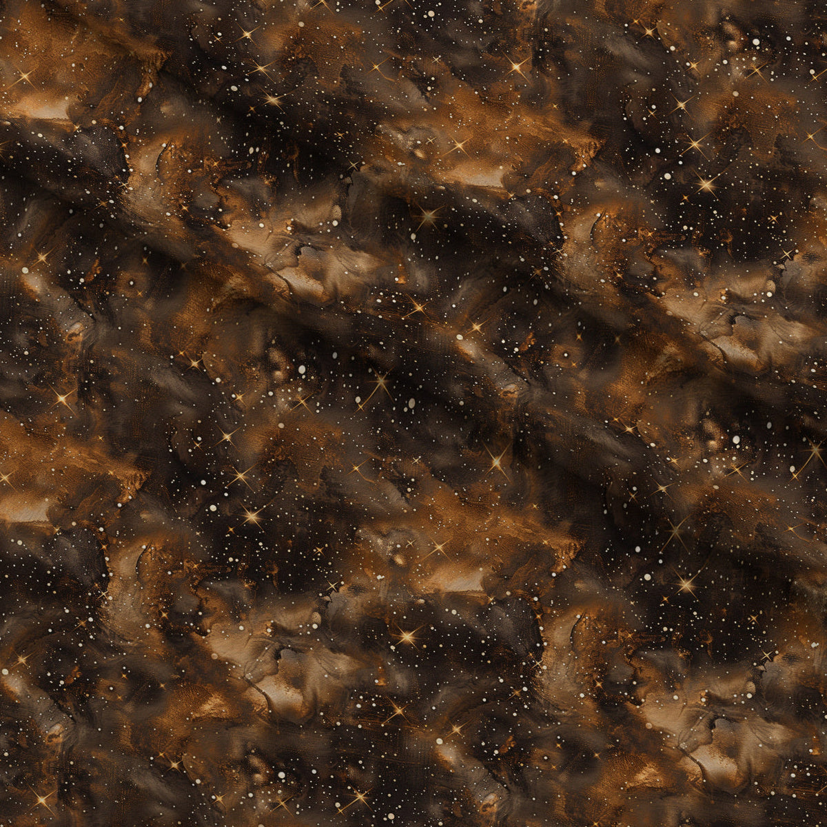 Copper Nebula Pattern 9 Minky Fabric