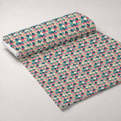 Coral Lagoon Pattern 10 Minky Fabric