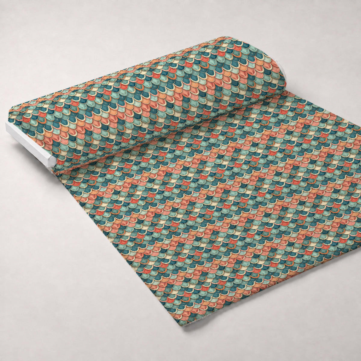 Coral Lagoon Pattern 6 Minky Fabric