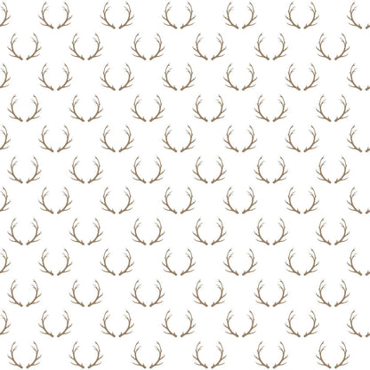 Peppermint Snowfall Pattern 4 Minky Fabric