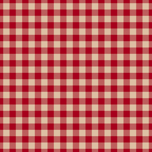 Country Christmas Pattern 6 Quilting Cotton Fabric