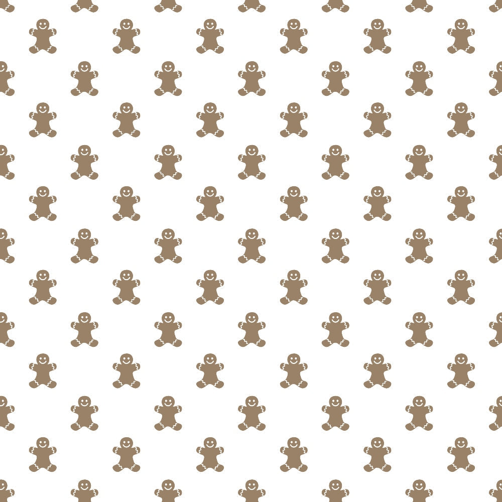 Peppermint Snowfall Pattern 7 Minky Fabric