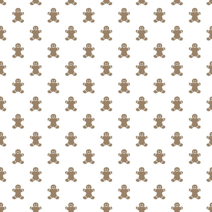 Peppermint Snowfall Pattern 7 Minky Fabric