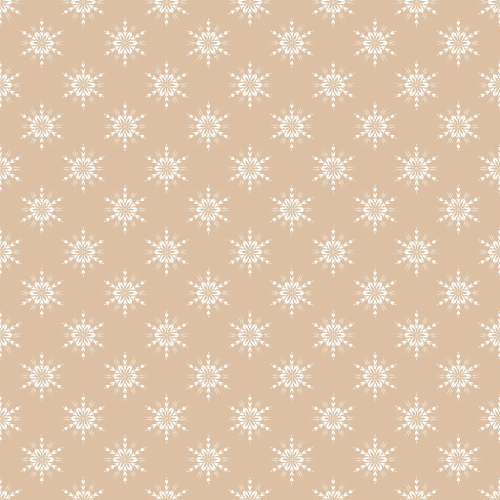 Peppermint Snowfall Pattern 9 Minky Fabric