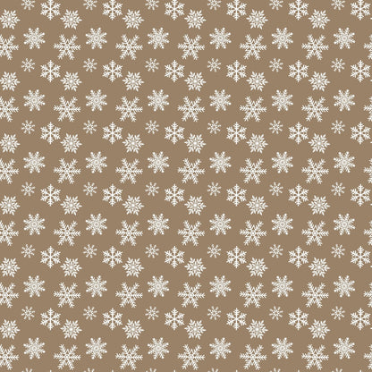 Peppermint Snowfall Pattern 10 Minky Fabric