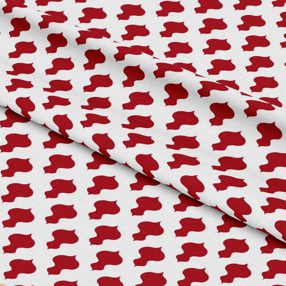 Country Christmas Pattern 16 Quilting Cotton Fabric
