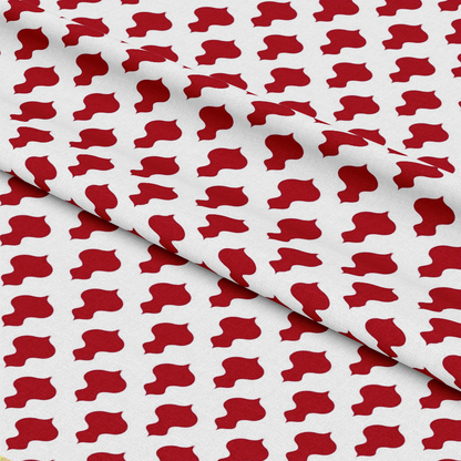 Country Christmas Pattern 16 Quilting Cotton Fabric