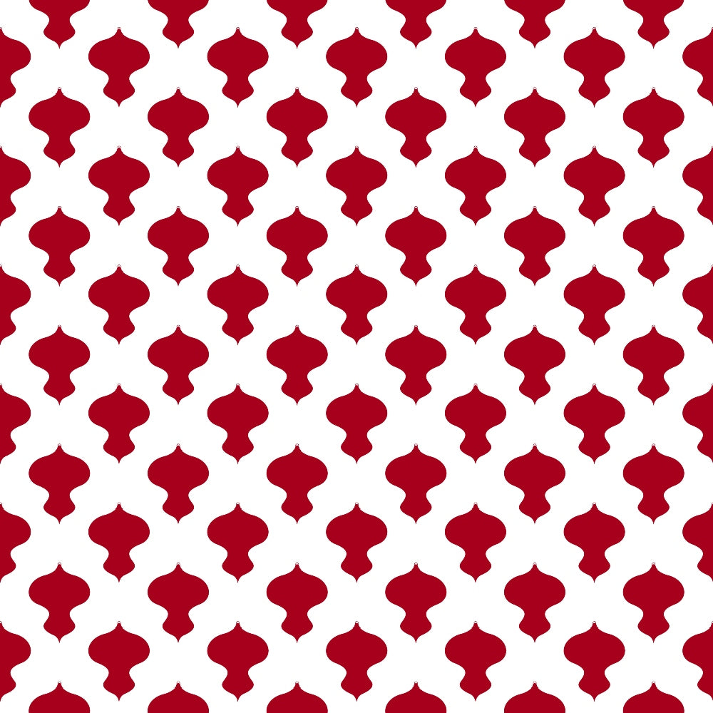 Peppermint Snowfall Pattern 16 Minky Fabric